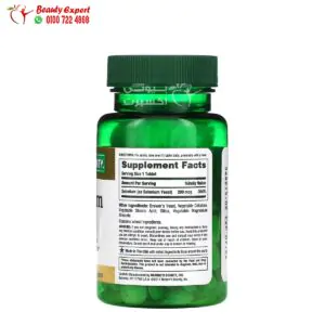 مكونات حبوب السيلينيوم لتحسين الصحة العامة Nature’s Bounty, Selenium 200 مكجم 100 قرص