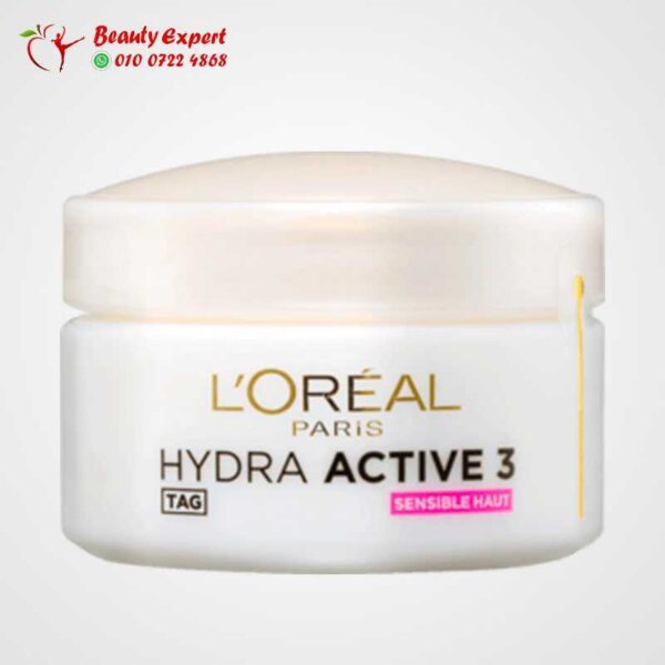 Loreal paris hydra active 3 day cream for sensitive and dry skin - Image 4