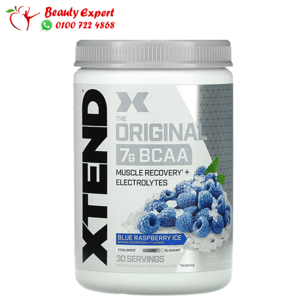 xtend blue raspberry ice dietary supplement for muscle building