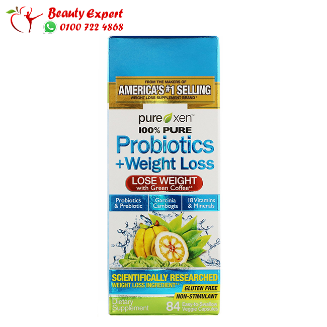 PureXen Probiotic Plus Weight Loss 84 Capsules Beauty Expert UAE