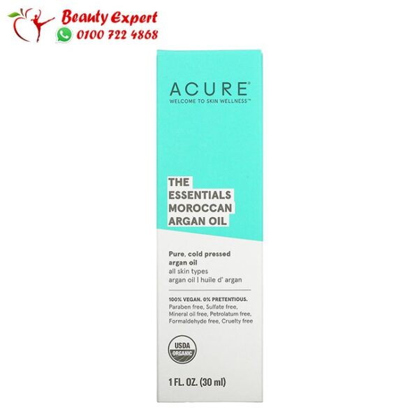 زيت الأرجان المغربي من أكيور Acure‏, The Essentials 30 مل