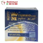 Turbo slim blue capsules for slimming body and fat burning
