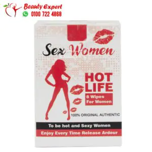 Hot life women libido booster wipes