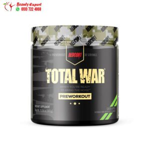 Redcon1 total war pre workout supplement boosts energy