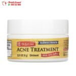 دي لا كروز مرهم الكبريت لعلاج حب الشباب مع 10٪ قوة كبريت قصوى (6 جم) De La Cruz Acne Treatment Ointment with 10% Sulfur Maximum Strength
