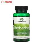 حبوب بربرين لتحسين صحة الاوعية الدموية Swanson berberine capsules 60 كبسولة