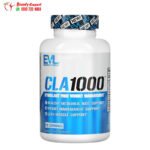 كبسولات cla 1000 للتخسيس وحرق الدهون EVLution Nutrition 90 كبسولة