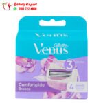 شفرات فينوس جيليت بريز كمفورت 4 قطع gillete venus comfortglide breeze