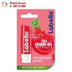مرطب الشفاه لابيلو اللامع بالفراولة labello lip balm strawberry shine