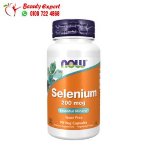اقراص سيلينيوم ناو فودز كمضاد للأكسدة Now foods selenium 200 mg عدد 90 كبسولة