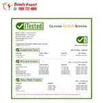 كبسولات جلوتاثيون كاليفورنيا غولد نيوتريشن 500 مجم 30 كبسولة نباتية California Gold Nutrition L-Glutathione (Reduced) 500 mg