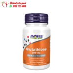 جلوتاثيون كبسول 250 ملجم ناو فودز لدعم الصحة العامة NOW Foods Glutathione 60 كبسولة