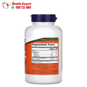 مكمل psyllium husks لدعم صحة الأمعاء 700 مجم 180 كبسولة نباتية NOW Foods Psyllium Husk Caps