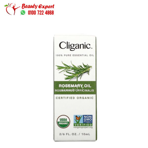 زيت إكليل الجبل كليغانيك زيت عطري نقي 100% (10 مل) Cliganic 100% Pure Essential Oil Rosemary Oil