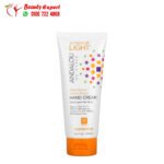 Andalou Naturals, A Path of Light, Shea Butter + Cocoa Butter Hand Cream, Clementine, 3.4 fl oz (100 ml)