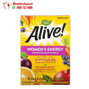 Nature's Way Multivitamin  , Alive! Women's Energy Complete Multivitamin, 50 Tablets
