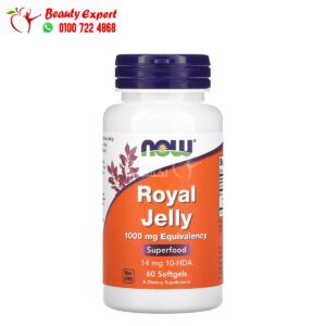 NOW Foods, Royal Jelly, 1,000 mg, 60 Softgels