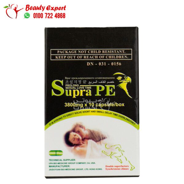 supra pe to delay ejaculation and strengthen erection, 10 pills