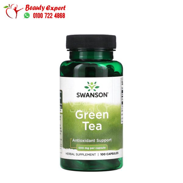 Swanson, Green Tea, 500 mg, 100 Capsules