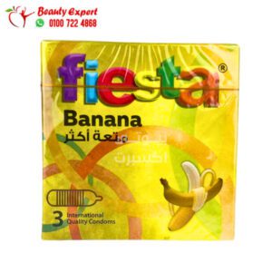 Fiesta Banana - Ribbed & Flavoured Condoms