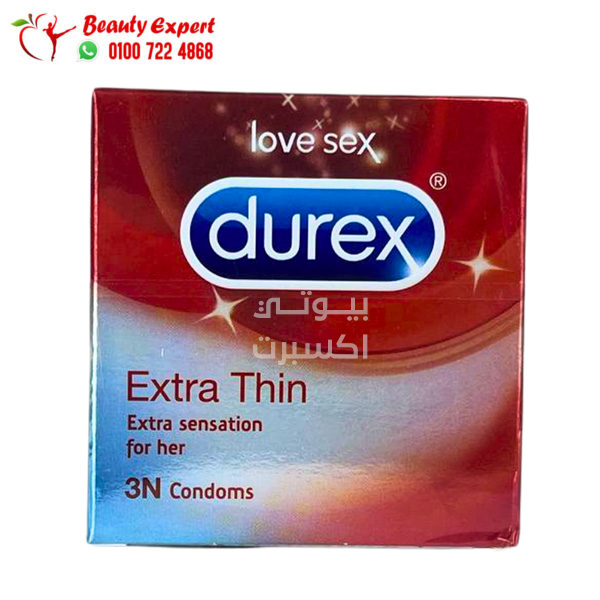 condom for sensation, durex extra thin extra sensation for her 3 condoms
