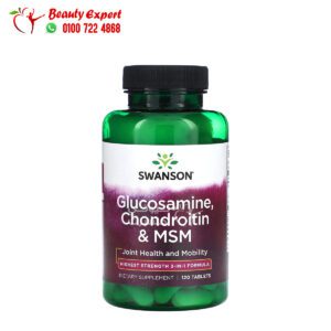 Swanson,Glucosamine dietary supplement, Chondroitin & MSM, 120 Tablets