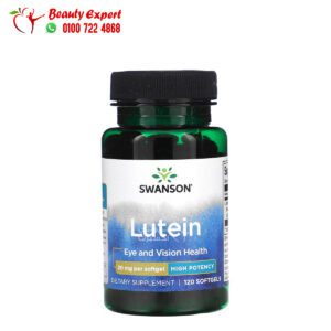 Swanson, Lutein dietary supplement, High Potency, 20 mg, 120 Softgels