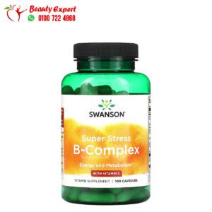 Swanson, Super Stress, B-Complex With Vitamin C supplement, 100 Capsules