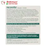 Nicorette chewing gum 2mg fight smoke cravings - Image 4