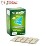 Nicorette chewing gum 2mg fight smoke cravings - Image 6