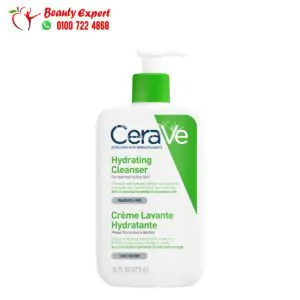 سيرافي غسول منظف مرطب للبشرة 473 مل cerave hydrating cleanser