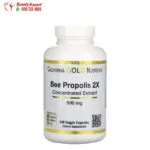 حبوب بي بروبوليس كاليفورنيا غولد نيوتريشن 500 مجم، 240 كبسولة نباتية California Gold Nutrition Bee Propolis 2X