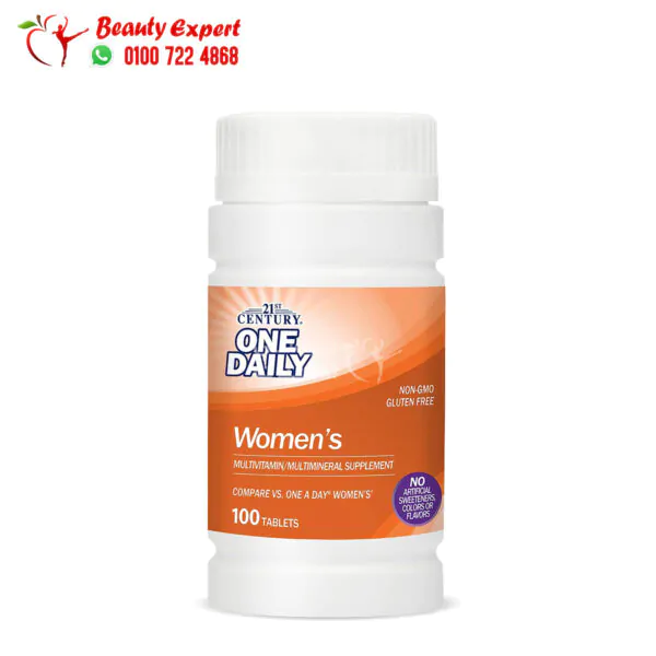 حبوب وان دايلى سينشري 21 لصحة المرأه 100 قرص 21st Century One Daily Women's