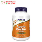 كبسولات بكتين التفاح 700 مجم 120 كبسولة نباتية NOW Foods Apple Pectin 700 mg