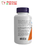 اقراص ناك 600 مجم مع السيلينوم والموليبدينوم 100 كبسولة نباتية NOW Foods, NAC