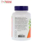 NOW Foods natural spirulina capsules 500 mg 120 Veg Capsules - Image 3