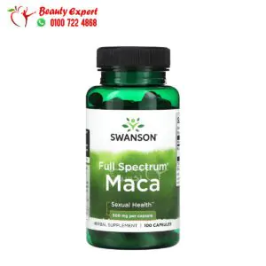 حبوب الماكا سوانسون 500 مجم 60 كبسولة Swanson Maca 500 mg