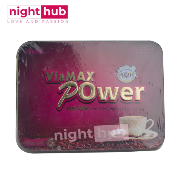 قهوة viamax power للنساء لزيادة الرغبة الجنسية 8 اكياس Viamax power women sexy coffee
