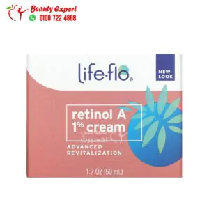 كريم الريتينول لايف فلو لتنشيط البشرة Life-flo, Retinol A 1% Advanced Revitalization Cream 50 مل