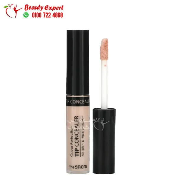 The Saem, Cover Perfection, Tip Concealer, SPF 28 PA++, Brightener, 0.23 oz