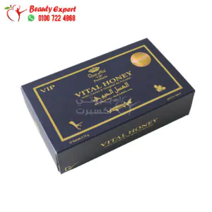 العسل الحيوي مطعم بالكافيار المجفف وعشبة تونكت علي 10 أظرف Vital Honey with Caviar & Tongkat Ali Powder
